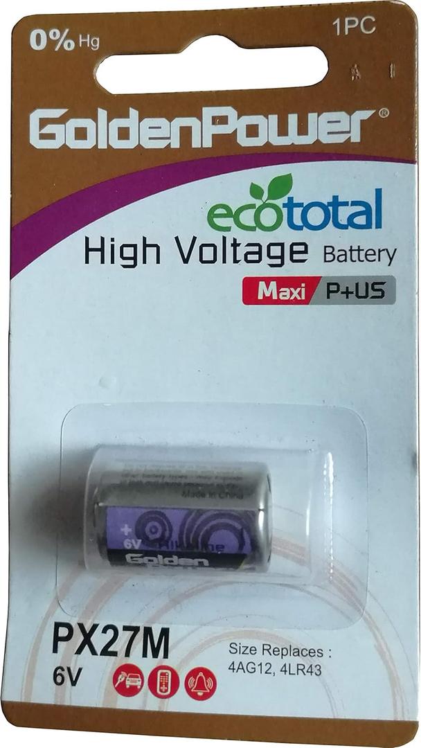 New 1X Px27 Px27M Px27A 4Lr43 4Sg12 6V Alkaline Battery FBA