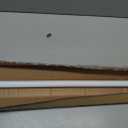 Amazon Basics No Drill Spring Tension Curtain Rod, Adjustable 78-108" Width, White, Classic Finial