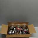 20PCS 4 Inch English Muffin Rings, Stainless Steel Crumpet Rings with 1PC Brush, Double Rolled Tart Ring, Nonstick Round Metal Cooking Pastry Baking Ring for Fried Eggs Pancakes Muffins