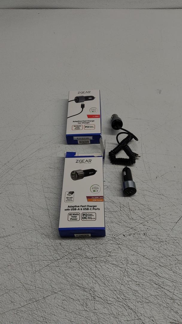 Zgear Adaptive Fast Charge, Adaptive Fast Charge Which USB Ports 2 Pcs