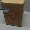 ICE N COLD Large Glass Jar - Clear Wide Mouth Container for Storage, Kitchen, Pantry, and Laundry (1-Gallon | 4-Liter)