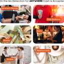 Dri Mark 15 Pack Counterfeit Bill Detector Marker Pen, Made in The USA, 3 Times More Ink, Pocket Size, Fake Money Checker - Money Loss Prevention Tester & Fraud Protection for U.S. Currency (CFD15PK)