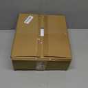 DN DECONATION Christmas Decoration Reindeer and Tree Figurines  Xmas Reindeer with White & Silver Tree Statues Decor  Resin Christmas Village for Winter Table Mantle Decor Set of 5