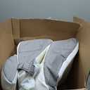 Bedluxe Wedge Pillow Headboard, 3PCS Orthopedic Bed Wedge Pillows Set for After Surgery, Adjustable Pillow Wedge for Acid Reflux&Back Pain Relief, Sleeping, Back Pillow for Bed Sitting Up, White/Grey (Adjustable 9&12 Inch + 1 Head Pillow)