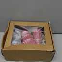 6Pcs Pink Christmas Decor, Tabletop Pink Christmas Tree for Christmas Decorations Xmas Centerpiece for Table Mantel Home Decor