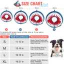 BEAUTYZOO Dog Cone Alternative After Surgery for Large Medium Small Dogs, Soft Inflatable Cone Collar for Dogs Cats, Pet Neck Donut E Collar Dog Recovery Collars to Stop Licking, Shark Blue, L