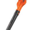 BLACK+DECKER Cordless Leaf Blower, 40V MAX , Leaf Blower Cordless with Battery and Charger, 125 MPH Air Speed, Lightweight Handheld Yard Sweeper (LSW40C)