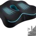 Forklift Seat Cushion, Memory Foam Seat Cushion, Pressure Relief Pad for Long Hours Operate Forklift, Extra-Dense Memory Foam for Soft Support, Ergonomic Accessories for Pain Relief