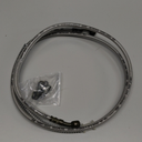70" Braided Hydraulic Brake Hose Line Pipeline Compatible with Chinese GY6 Scooter ATV Dirt Bike Go Kart 10mm Banjo Ends 178CM