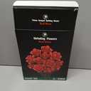 Red Roses Flower Bouquet Building Sets, 670Pcs Artificial Flowers Building Blocks Compatible with Lego Flowers Valentines Day Gifts for Her/Mom/Girlfriend/Wife/Couple Romantic Table Home Decor