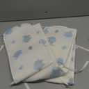 CLYCSRC 3 Pc a Non-Padded Mesh Fabric Children's Bed Rail Covers, 1"W x 1"H