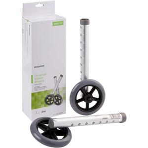 McKesson Universal Walker Wheels, Adjustable, 5 in Caster Wheels, 1 Pair