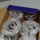 ColoVie 20oz Mixed Drinking Glasses with 6 Colors, Thicken Reusable Glass Tumblers with Lids and Straws, Removable Silicone Sleeve for Hot or Iced Drinking, Unique Colorful Glass Cups