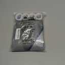 weesire Blue and Grey Shower Curtain for Bathroom Blue and Black Shower Curtain Fabric Modern Abstract Striped Minimalist Bath Curtains Waterproof Shower Curtains Set, Black Gray Blue, 72 x 72 Inch