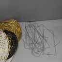 Black and Gold New Years Eve Decorations Hanging Paper Lanterns 12pcs Paper Lanterns Decorative for Birthday Retirement Party Graduation Decorations 2026