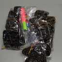 Ubeleco 18 Inch Passion Twist Hair, Water Wave Crochet Hair for Women Ombre Brown Passion Twist Crochet Hair 6 Packs Long Bohemian Synthetic Curly Braiding Hair Extensions(6pcs,1B/30)