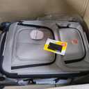 SWISSGEAR Sion Softside Expandable Spinner Luggage Durable Lightweight Travel Suitcase, Pewter, Carry-On 21-Inch