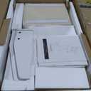 Vanity, Small Vanity Desk with Sliding Mirror, Dimmable LED Lights, 2 Drawers,Vanity Table Ideal for Bedroom (White)