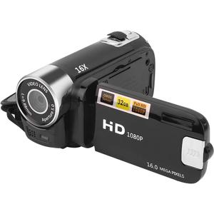 Focket 16X Digital Zoom Video Camera Camcorder, 2.7in LCD Screen 16MP Digital Camera Recorder 128GB Vlogging Camera, Video Recording Handycam Camcorder for Teens Beginners