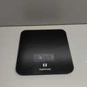 Digital Bathroom Scale for Body Weight: High-Precision 4-Sensor Accuracy, LED Display, 400lb/180kg Capacity, Safe Rounded Corners, Batteries Included