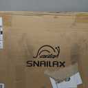 Snailax shiatsu Neck & Back Massager with Heat, Full Back Kneading Shiatsu or Rolling Massage, Massage Chair pad with Height Adjustment, Back Massager for Neck and Shoulder