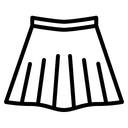 Mini Skirt Black, XS