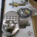 Keyless Entry Keypad Deadbolt Door Lock 304 Stainless Steel Sabbath Lock 100% Mechanical Shabbos Lock- No Risk of Low Power