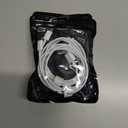 2 x Car Carplay Cable for iPhone 17/Air/17 Pro Max/16/15/Pro Max/Plus, 2-Pack USB to USB C for iPhone 17 USBC Cord, iPad Pro 13/12.9/11 inch, Air 5/4th, Mini 7/6 Gen Car Charger Cable Charging Cord 3FT (White)