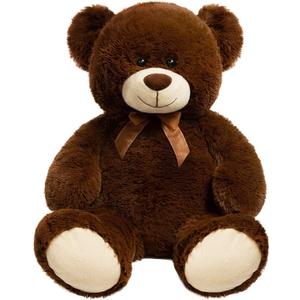 HollyHOME Teddy Bear Plush Giant Stuffed Animal Teddy Bear Love 36 inch Chocolate
