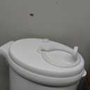 Ubbi Steel Diaper Pail, Odor Locking, No Special Bag Required, Award-Winning, Registry Must-Have, White
