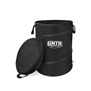 GNTR Supply Deluxe Durable Pop-Up Trash Can Collapsible Garbage Bin with Zippered Lid for Camping, Home, and Outdoor Use 30 Gallon