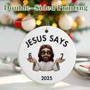 67 Meme Funny Christmas Ornaments 2025, 6 7 Ornament, 67 Ornaments for Christmas Tree, Viral Meme Ornament, Gifts for Teen, Funny Teen Gift, Grandkid Gift, Stocking Stuffers for Teens