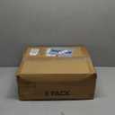 SNSLXH 5 Pack Stackable Closet Storage Basket, Multifunctional & Foldable Closet Organizer for Bathroom Kitchen Laundry Room Wardrobe Storage, Space-Saving Clothes Storage Drawer Organizer, White