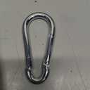 30Pack Heavy Duty Spring Snap Hooks 4Inch, 3/8 Carabiner Clips for Swing, Large Steel Chain Quick Links Safety Buckle Connector for Hammock Fitness Gym Outdoor Boating, M10 Snap Hook Carabiners