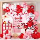 147Pcs Nurse Party Decoration Nurse Graduation Week Decor Red White PinkNurse Graduation Decoration for Nurse Party Decoration Supplies