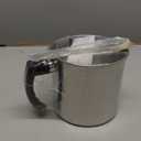 Phinicco Candle Making Pouring Pot, 44oz 1.3L Wax Melting Pot and Spoon 304 Stainless Steel Candle Making Pitcher Heat-Resistant Handle Dripless Pouring Spout Design