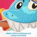 2 x Pajean 83 Pieces Ocean Beach Theme Classroom Bulletin Board Decoration Sets Dive into Learning Sea Animal Jeweled Fish Treasure Box Cutouts for Under The Summer Classroom Wall Decor