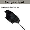 Fuel Tank Cap Compatible with Toro 22 inch Recycler Lawn Mower Gas Cap,Craftsman Lawnmower Gas Cap,Yard Force YF22-3N1SP-SC 163cc Parts