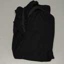 HYPERFIRE Women's Mesh Long Sleeve Square Neck Tie Back Mini Dress Cocktail Party Club Dresses Going Out Black X-Small