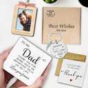 4 x Dad Gifts from Daughters Sons Birthday Gift Set for Dads, Stepdad, Father