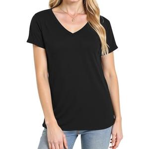 YOGINGO V Neck T Shirts for Women - Summer Fashion Trendy Outfits Clothes - Lightweight Soft Casual Women T Shirt, M, Set of 2 YOGINGO V Neck T Shirts for Women - Summer Fashion Trendy Outfits Clothes - Lightweight Soft Casual Women T Shirt, M, Set of 2