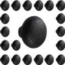 Renovators Supply Manufacturing Cabinet Knobs 1.25" Wrought Iron Drawer Knobs for Cabinets and Drawers with Mounting Hardware Pack of 20