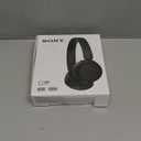 Sony WH-CH520 Wireless Headphones Bluetooth On-Ear Headset with Microphone and up to 50 Hours Battery Life with Quick Charging, Black