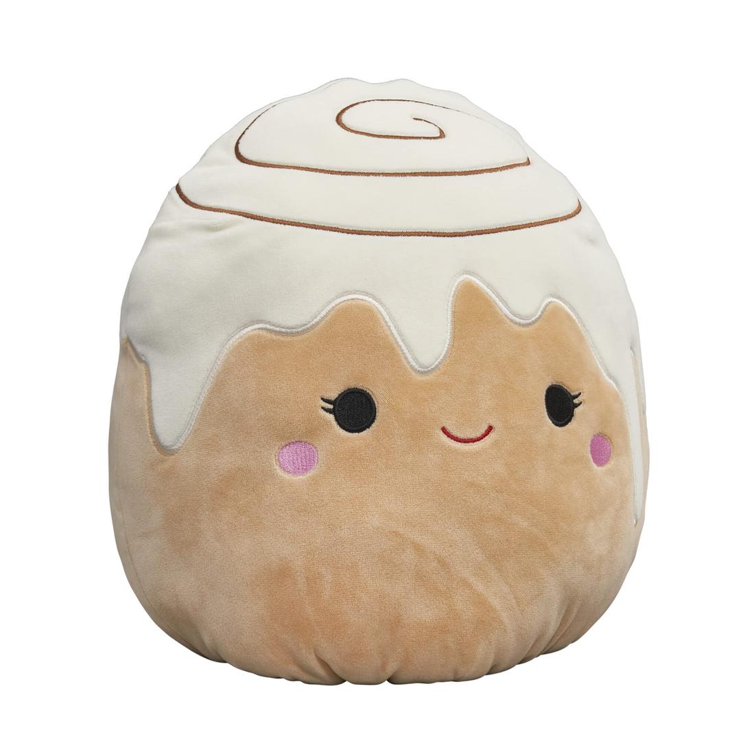 Squishmallows Flip-A-Mallows 12-Inch Mint Ice Cream and Toasted Cinnamon Roll Plush - Add Maya and Chanel to Your Squad, Ultrasoft Stuffed Animal Medium-Sized Official Kelly Toy Plush