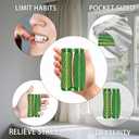 Handheld Fidget Toys, Little Ouchies Fidget Relief,3D Printed Anxiety and Stress Relief Items for Stress Reduction and Focus,Novelty Easter Gifts for Friends (Lime Green)