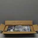 2 Packs Extended Fence Deck Heavy Duty Bird Feeder Hook, 360 Degree Rotary and Length Adjustable Plant Bracket for Bird Feeders Planters Suet Baskets Lanterns Wind Chimes and More