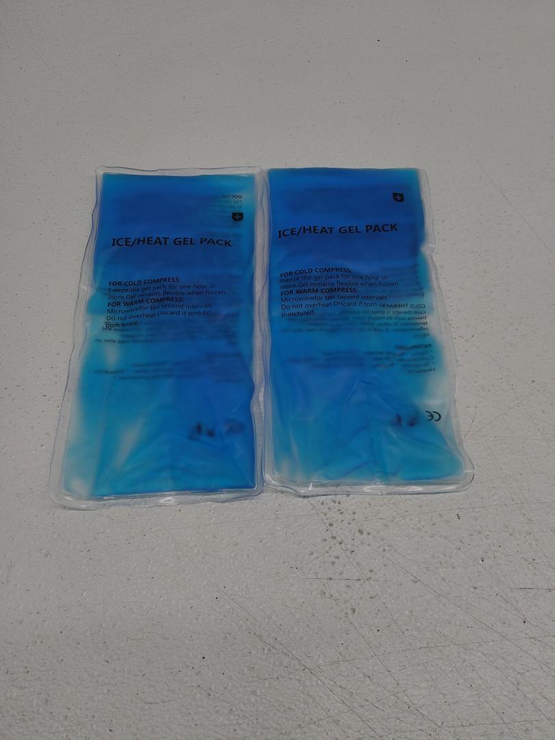 Gel Ice Packs, Cold Ice Packs for Injuries, Cold Pack Reusable Hot and Cold Pack for Injuries, Pain Relief, Wisdom Teeth, First Aid, Neck, Head, Arms, Legs (Blue(Large 2count))