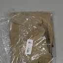 TBMPOY Men's Windproof Waterproof Athletic Pants for Outdoor Work Hiking Breathable Pants Thin Khaki L