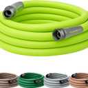 Flexzilla Garden Hose 5/8 in. x 25 ft., Lightweight All-Weather Water Hose, Durable and Flexible, Leak-Free Connections (Chartreuse)