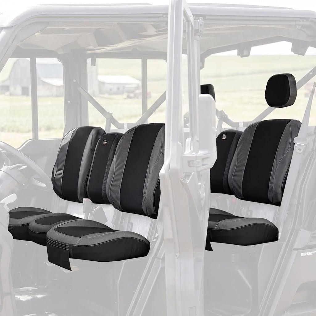 KEMIMOTO Seat Covers Compatible with Can Am Defender MAX X MR/XT/Limited